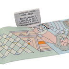 Hermes Silk De l'Ombrelle Aux Duels Twilly Ciel Rose Pale Orange HERMES