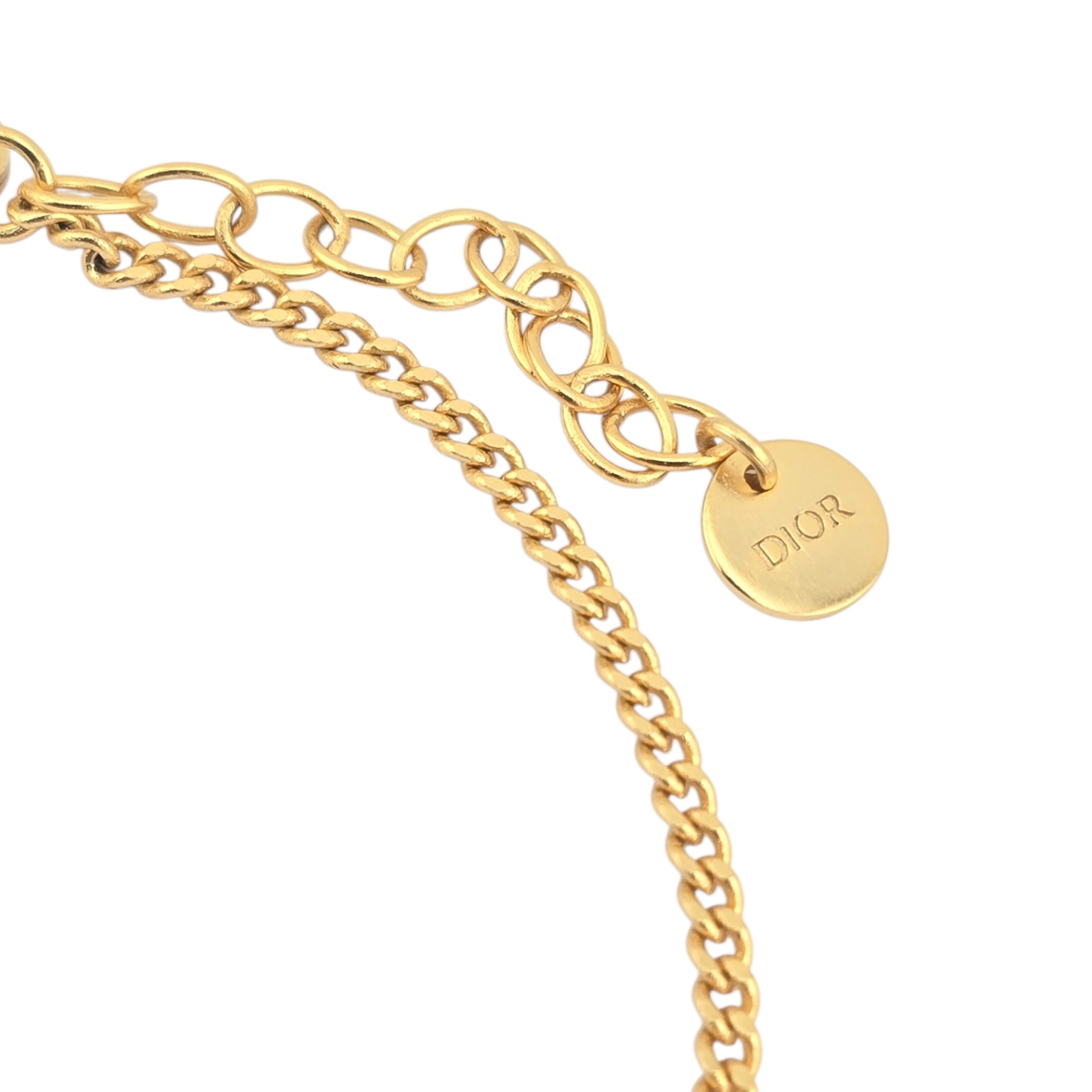 Christian Dior CD Pendant Necklace CHANEL