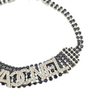 Chanel CC Black Crystal Choker Necklace 2020 CHANEL