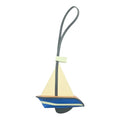 Hermès Epsom Sail 24 Bag Charm Nata/Bleu France/Gris Neve/Black Veau Epsom/Veau Barenia HERMES