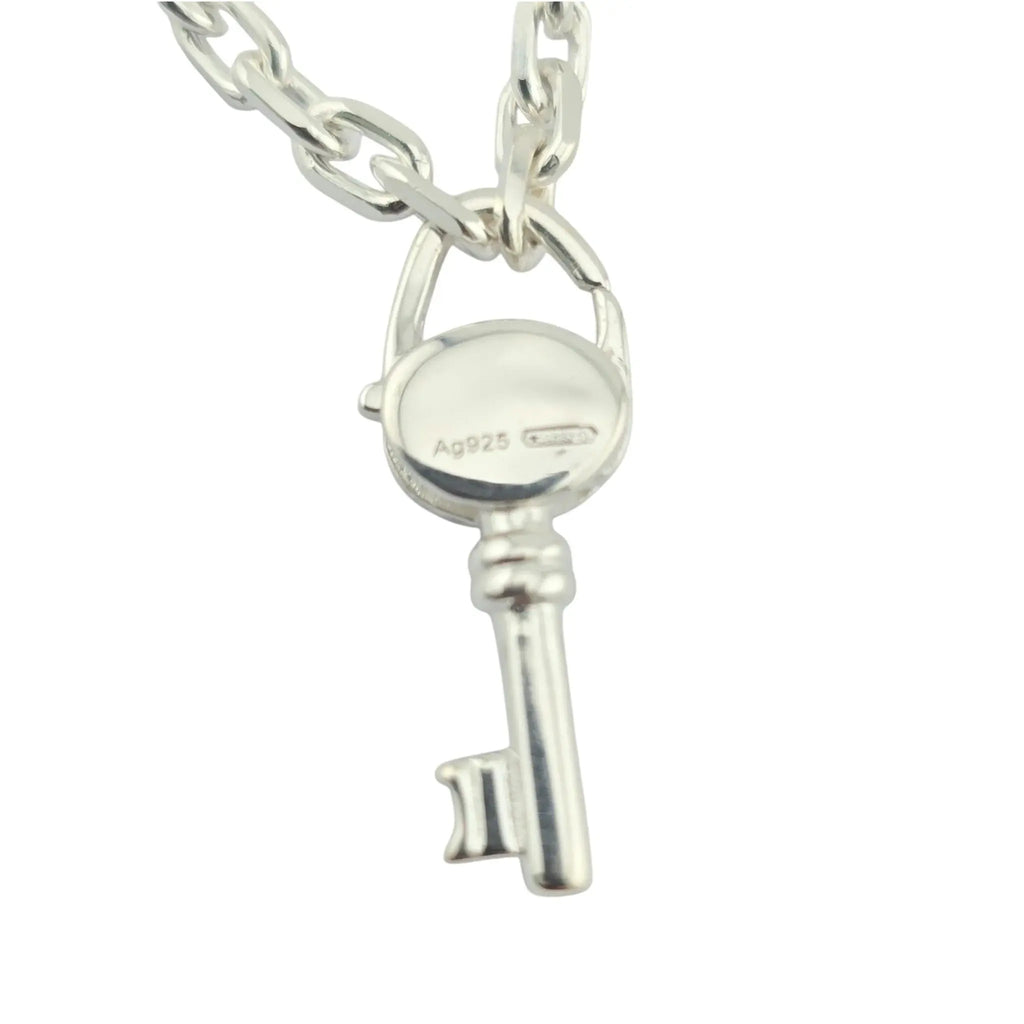 GUCCI Trademark Chain Bracelet Key 925 Sterling Silver GUCCI