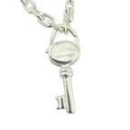 GUCCI Trademark Chain Bracelet Key 925 Sterling Silver GUCCI
