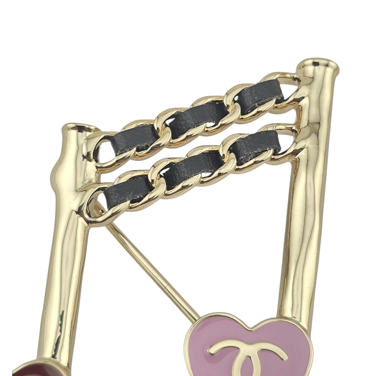 CHANEL MUSIC NOTE CC BROOCH 24A