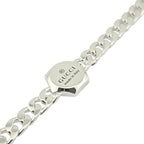 GUCCI GG Trademark Sterling Silver Bracelet GUCCI