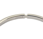Hermes Olympe Palladium Green Leather Bracelet HERMES
