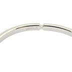 Hermes Olympe Palladium Black Box Leather Bracelet HERMES