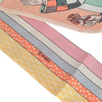 Hermes Silk Twilly Grand Theatre Nouveau Multi-color HERMES