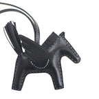 Hermes Rodeo Pegase PM Bag Charm Noir/Blanc HERMES