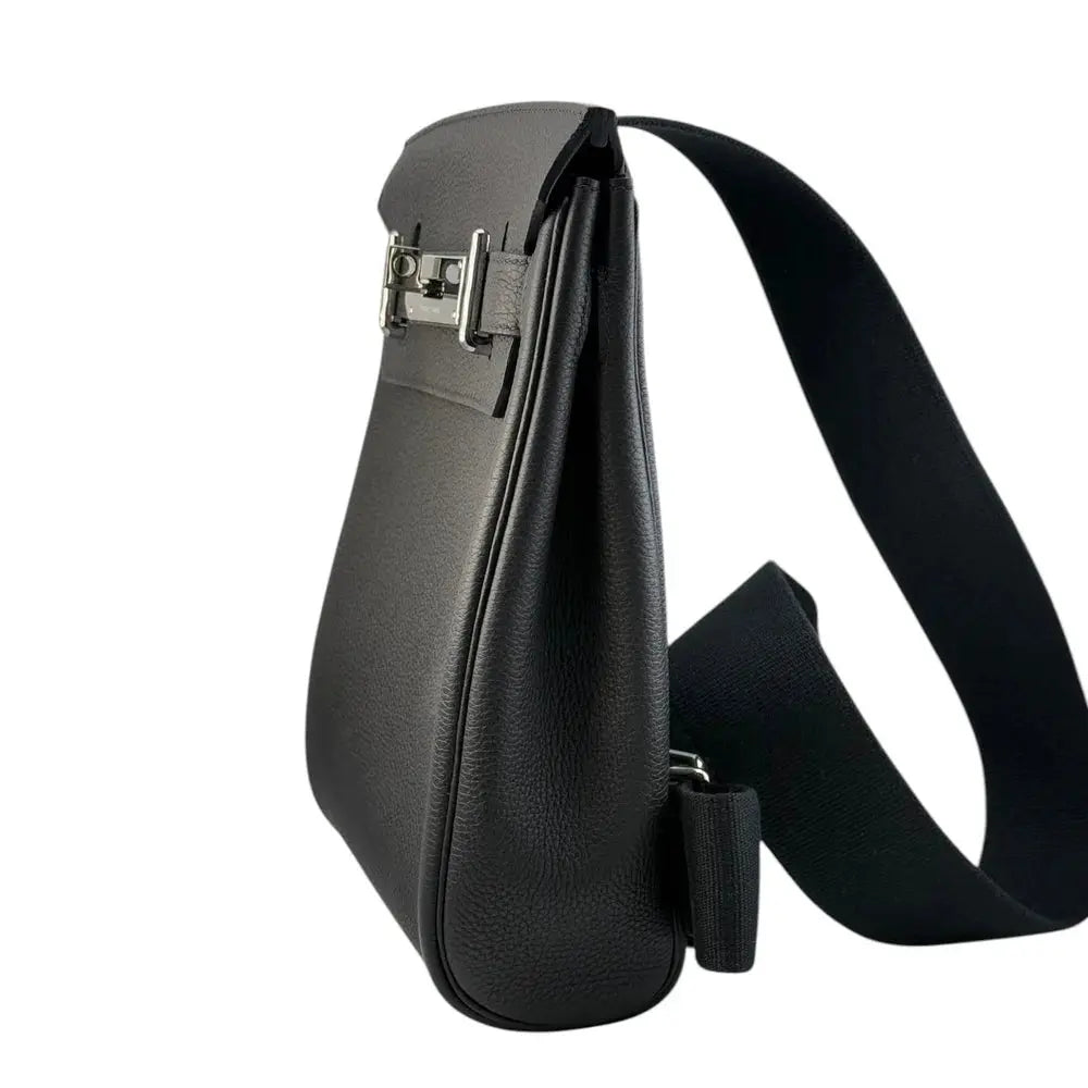 Hermès Hac a Dos PM Noir Togo PHW #W Bag HERMES