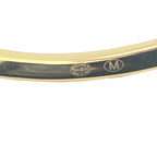 Chanel CC Black/Gold Bangle 2024 CHANEL