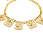 Chanel 2023 CC Transparent Pendant Necklace SS23 CHANEL