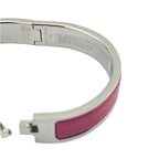 Hermes Clic H Bracelet Pink Palladium GM