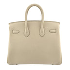 Hermes Birkin 25 Craie Togo GHW