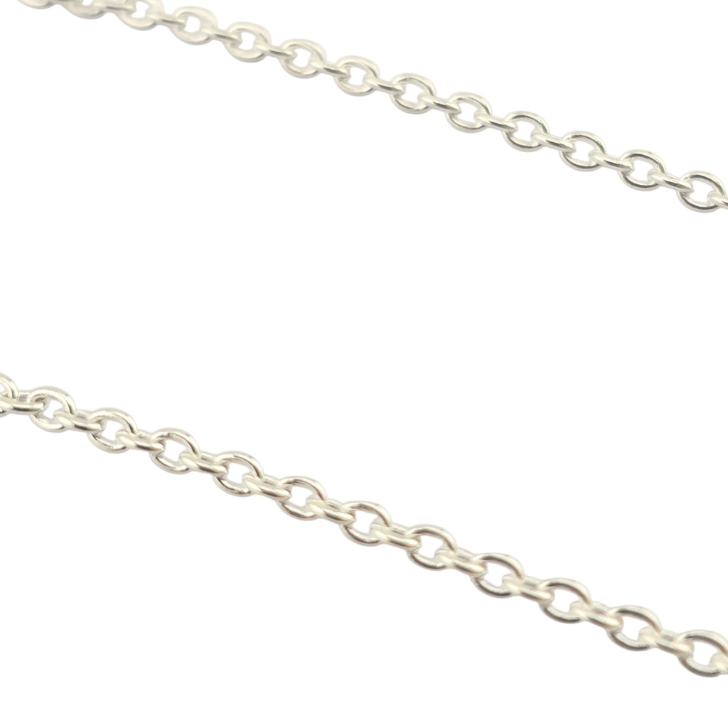 Hermes Cache-Cœur Amulette Pendant Sterling Silver Necklace