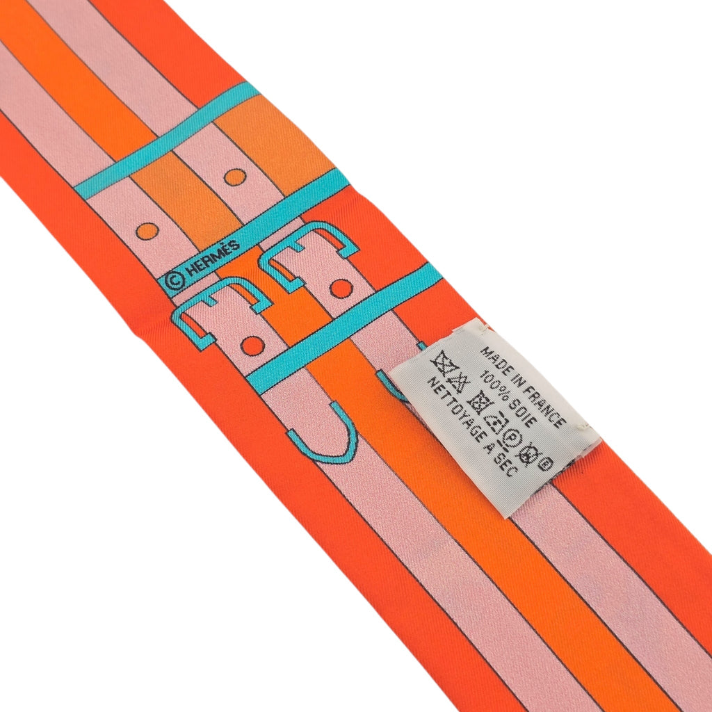 Hermes Silk Racobar Twilly HERMES