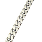 GUCCI GG Interlocking Sterling Silver Logo Bracelet GUCCI
