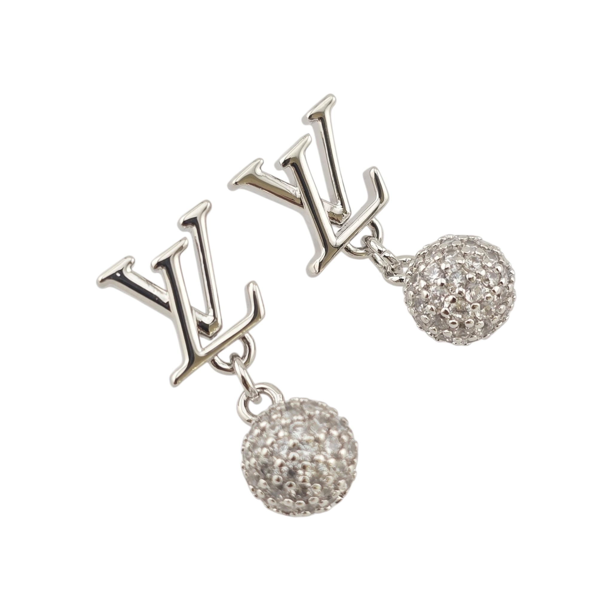 Louis Vuitton LV Iconic Louisa Strass Earrings LOUIS VUITTON