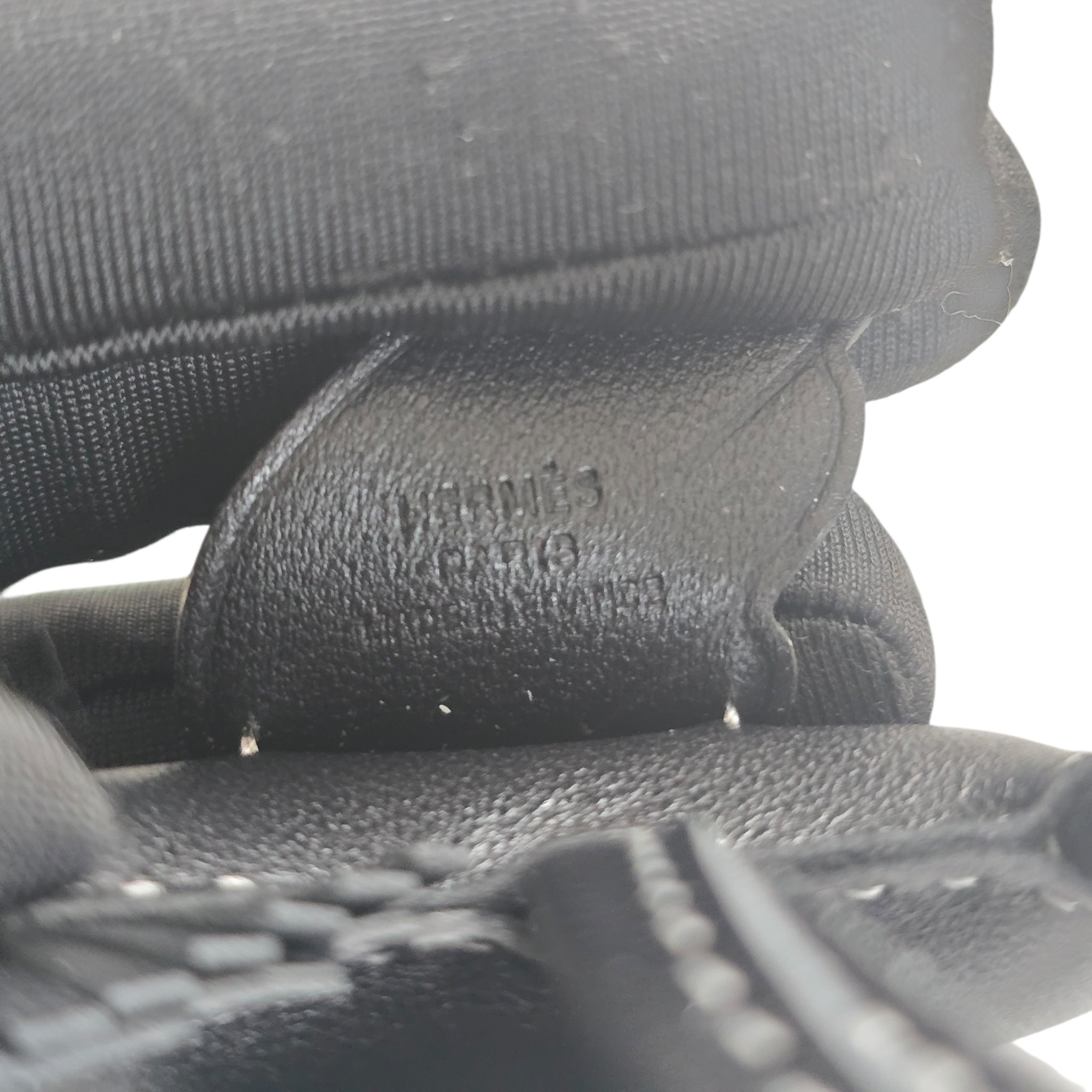 Hermes Rodeo Pegase PM Bag Charm Noir/Blanc HERMES