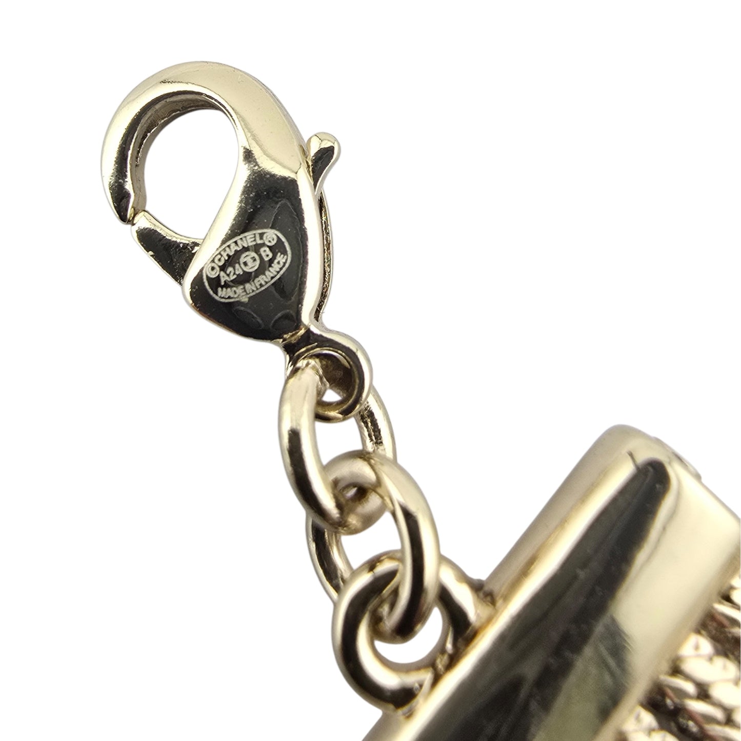 CHANEL GOLD MULTI-CHAIN CC NECKLACE A24