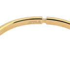 Hermes Olympe Red Gold Leather Bracelet