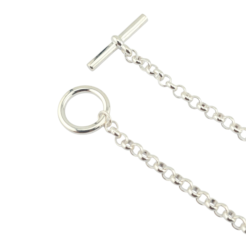 Hermes Chaine d'Ancre Enchainee Pendant Large Model