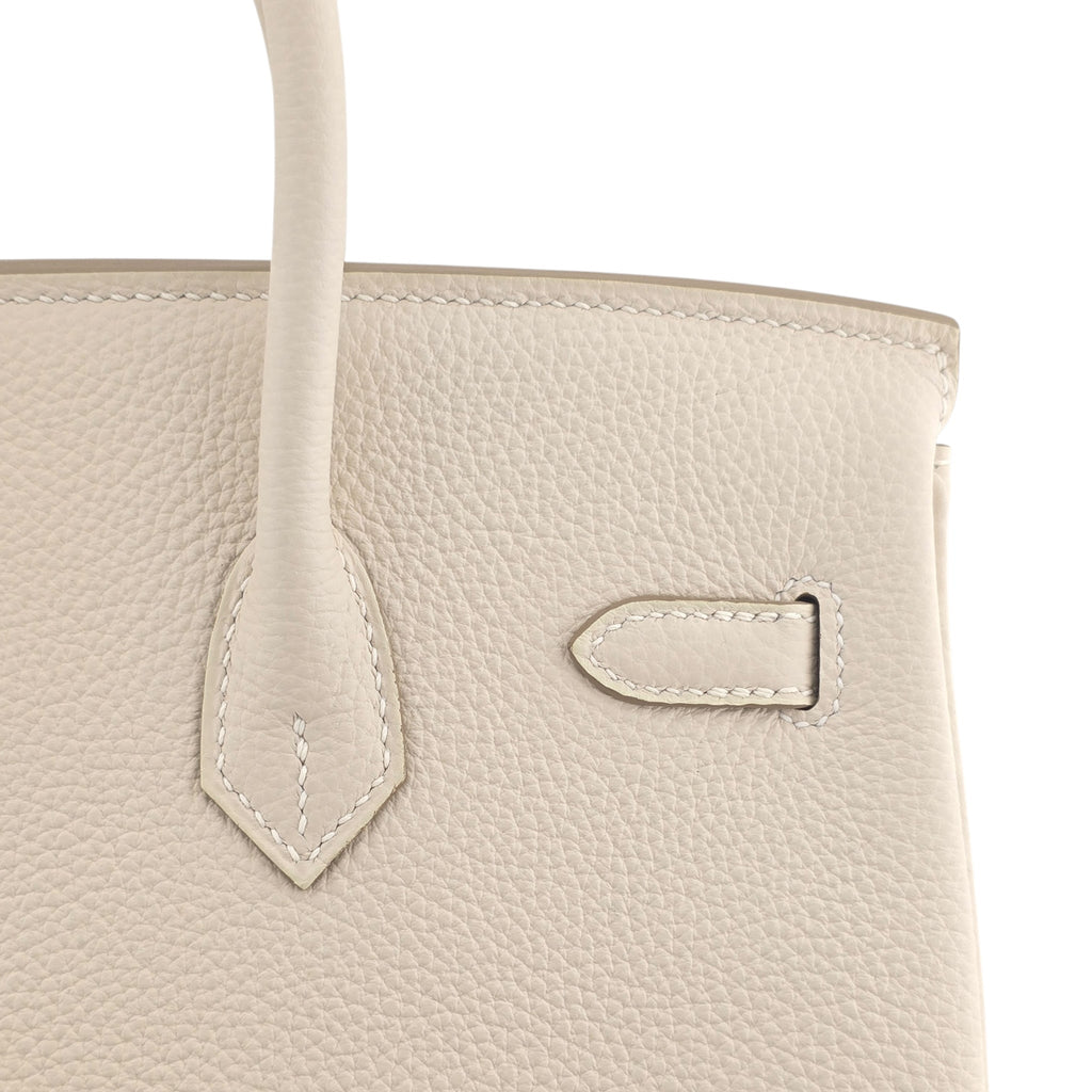 Hermes Birkin 25 Craie Togo GHW