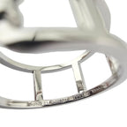 Hermes Ever Chaine d'ancre Silver Ring