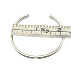 Hermes Olympe Palladium Black Box Leather Bracelet HERMES