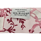 Hermes Silk Twilly Etriers Remix Pink HERMES