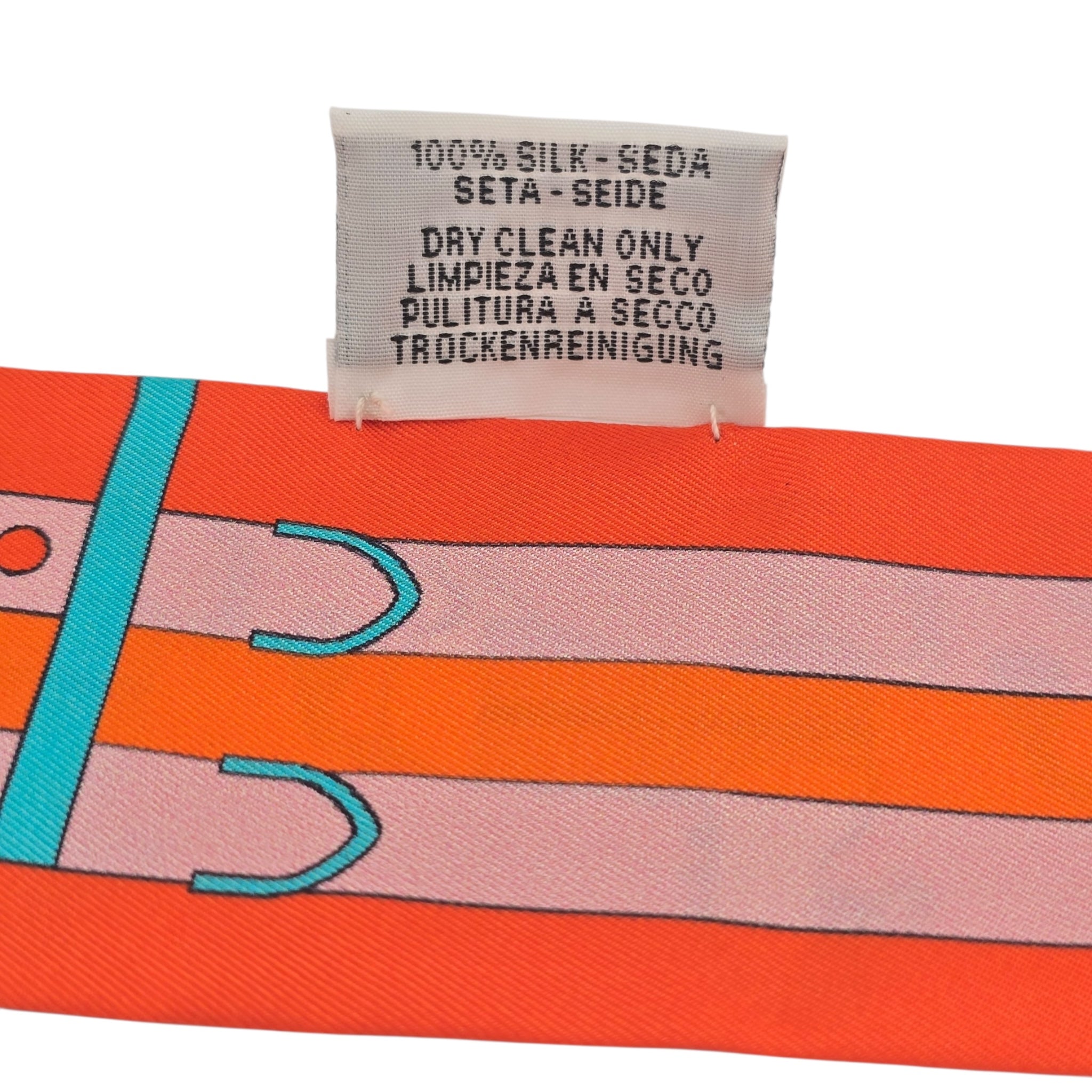 Hermes Silk Racobar Twilly HERMES