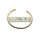 Chanel CC Black/Gold Bangle 2024 CHANEL
