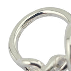 Hermes Croisette Large Sterling Silver Ring HERMES