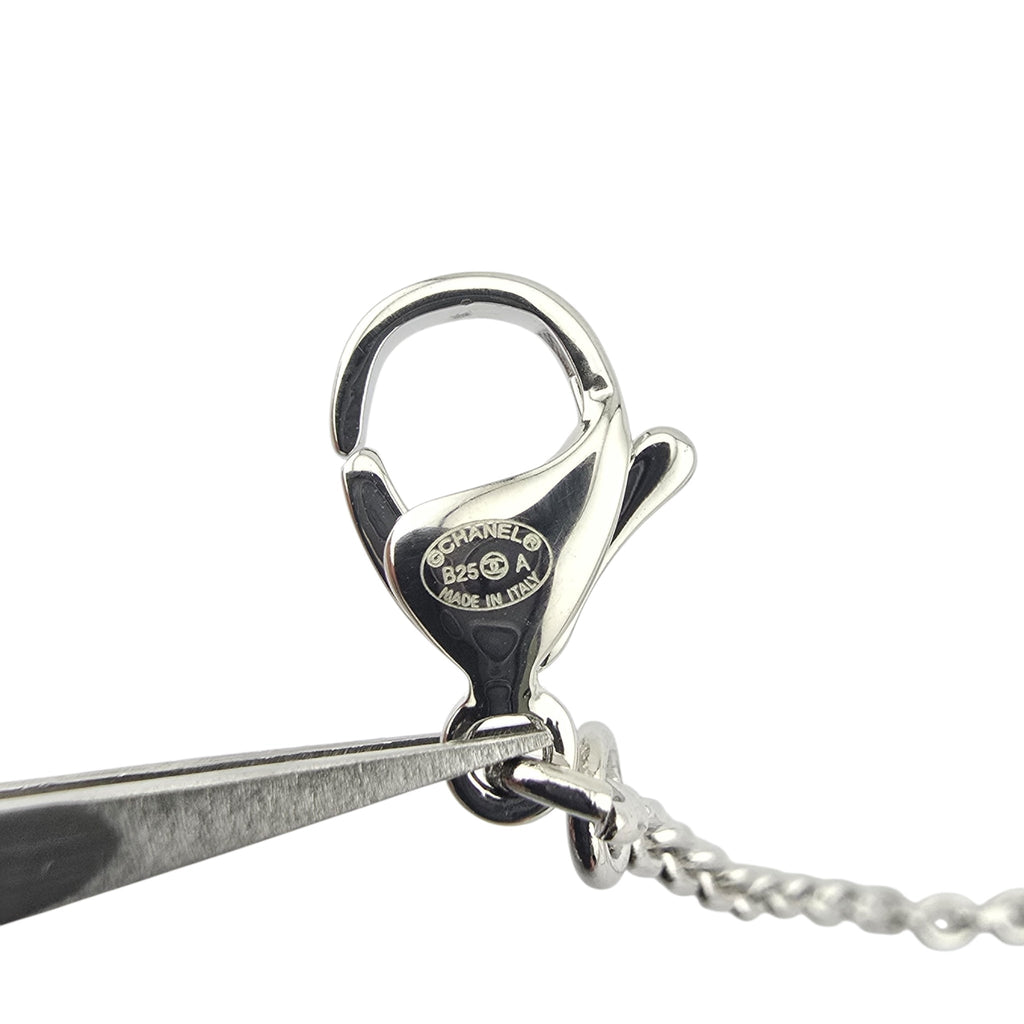 Chanel CC Butterfly Silver Bracelet B25