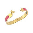Hermes Clic H Bracelet Pink Gold GM