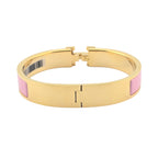 Hermes Clic H Bracelet Pink Gold GM