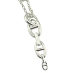 Hermes Chaine d'Ancre Enchainee Pendant Large Model