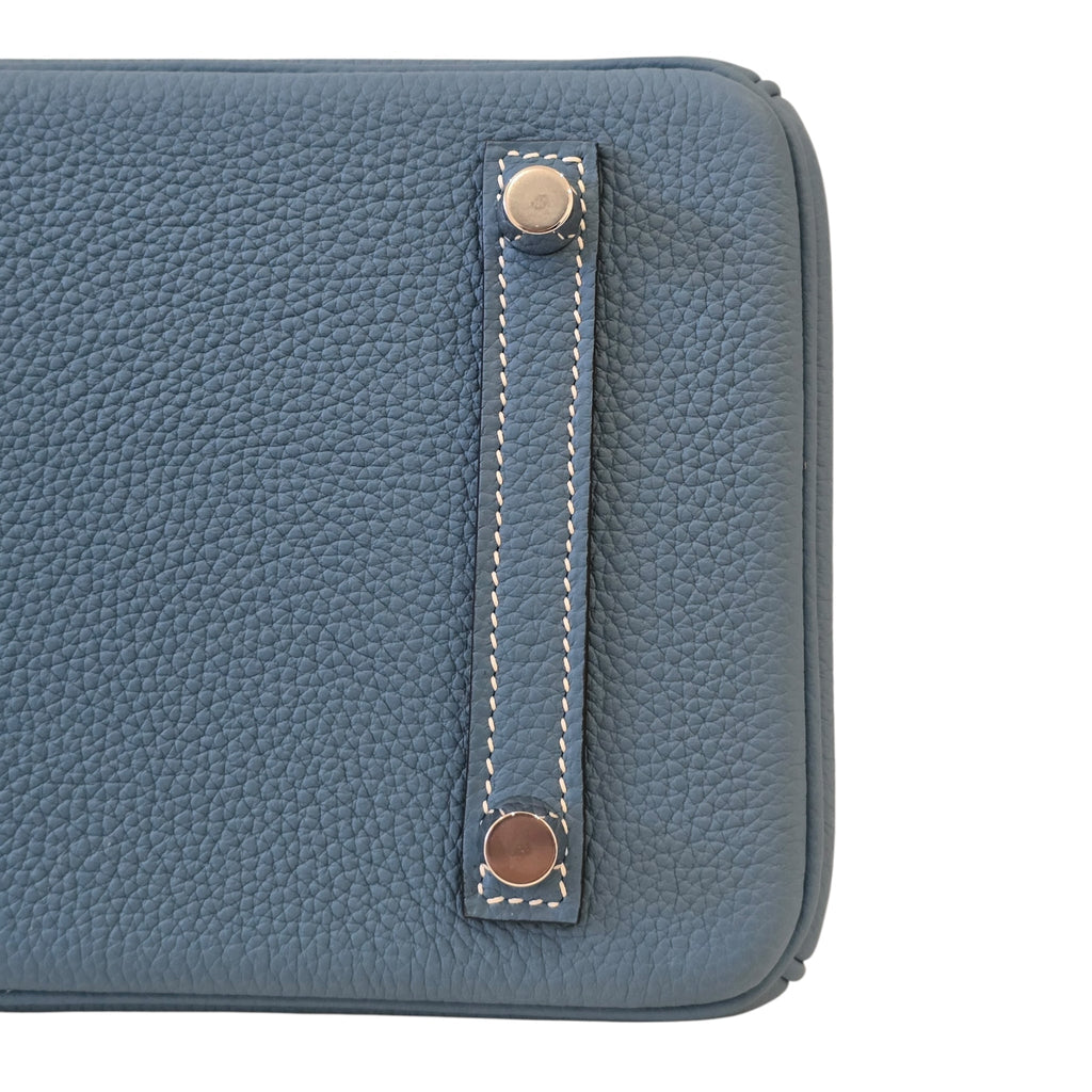 Hermes Birkin 25 Bleu Jean Togo PHW HERMES