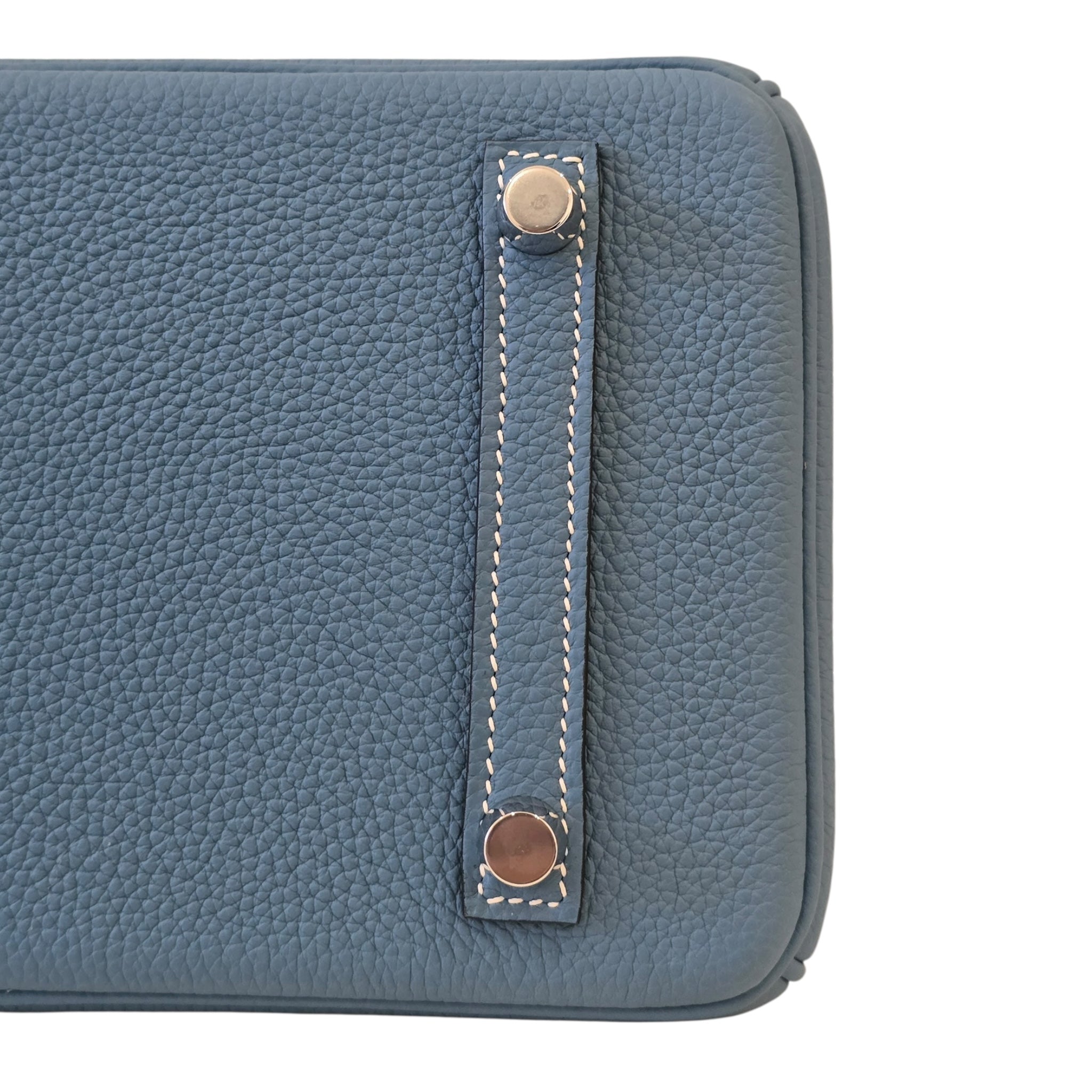 Hermes Birkin 25 Bleu Jean Togo PHW HERMES