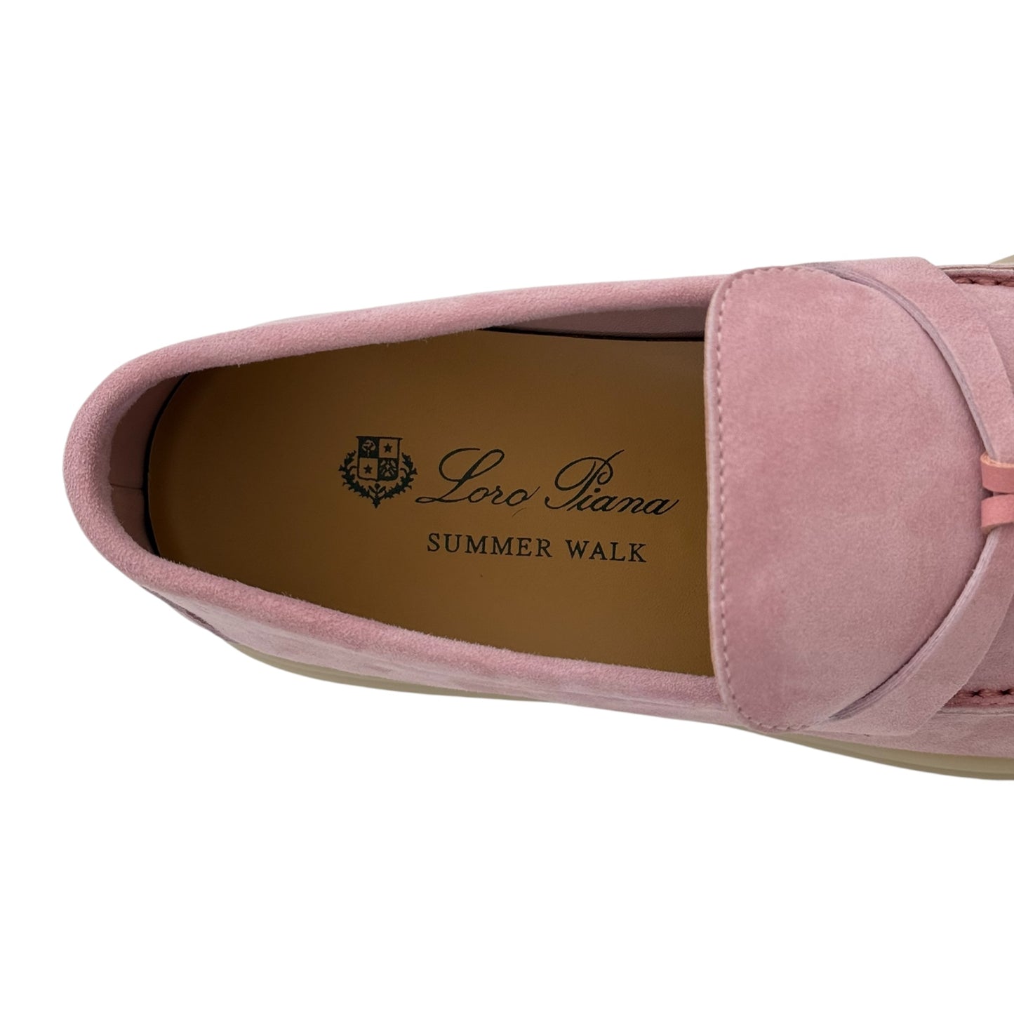 LORO PIANA SUMMER CHARMS WALK PINK - 39