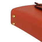 Hermes Tadelakt Mini Kelly Twilly Bag Charm Capucine HERMES