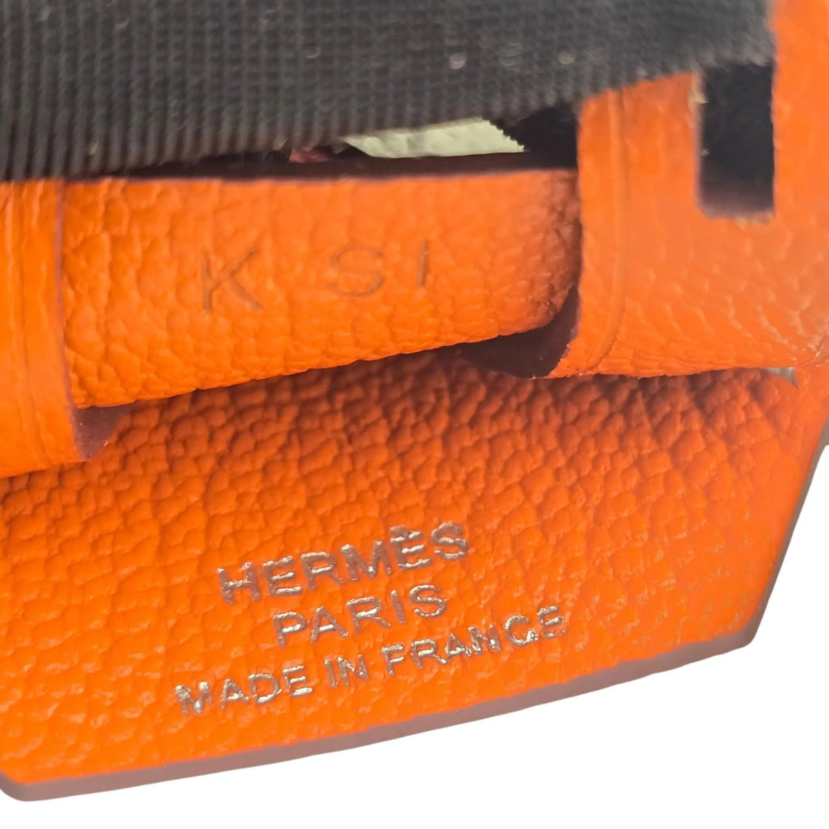 Hermes Jockey Chevre Mysore Chevre Barenia Bag Charm