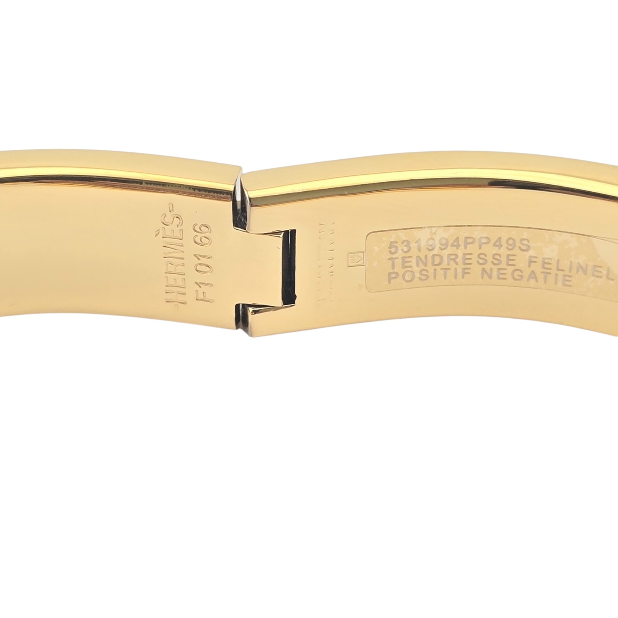Hermes Clic H Bracelet Yellow Gold GM
