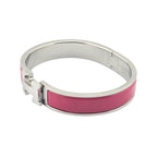 Hermes Clic H Bracelet Pink Palladium GM