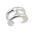 Hermes Osmose Silver 925 Ring Small