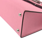 Hermes Mini Kelly II Epsom 5P Bubblegum Pink Palladium Hardware
