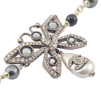 Chanel CC Butterfly Ruthenium Gold Bracelet B25