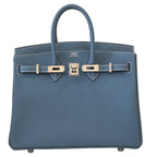 Hermes Birkin 25 Bleu Jean Togo PHW HERMES