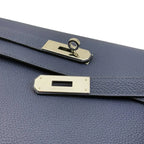 Hermes Kelly Depeches 25 Bleu Saphir Togo PHW