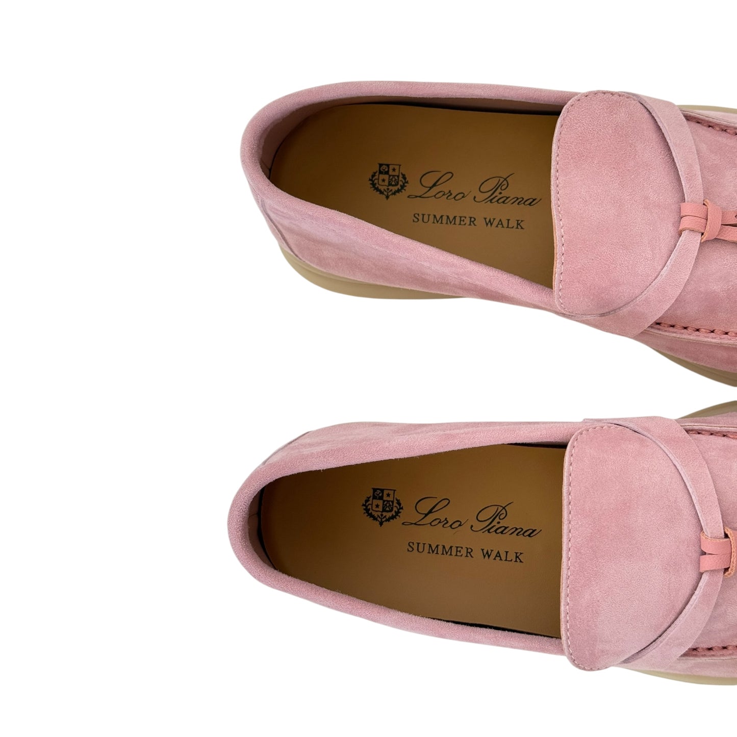 LORO PIANA SUMMER CHARMS WALK PINK - 39