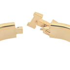 Hermes Clic H Bracelet Glitter Gold GM